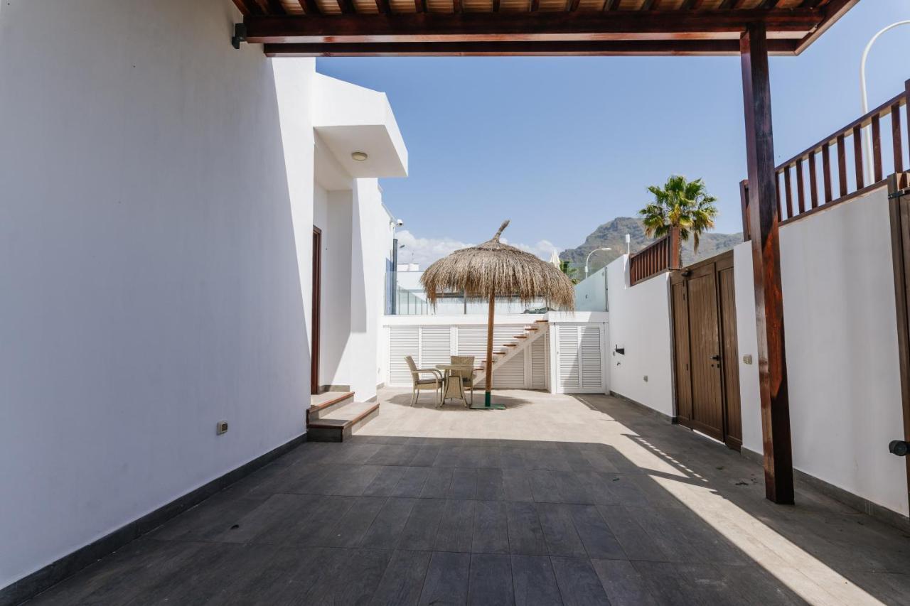 פלאייה דה לאס אמריקס Sunset White Villa - Ocean View, Jakuzzi, Heated Pool, Air-Conditioning, Grill מראה חיצוני תמונה