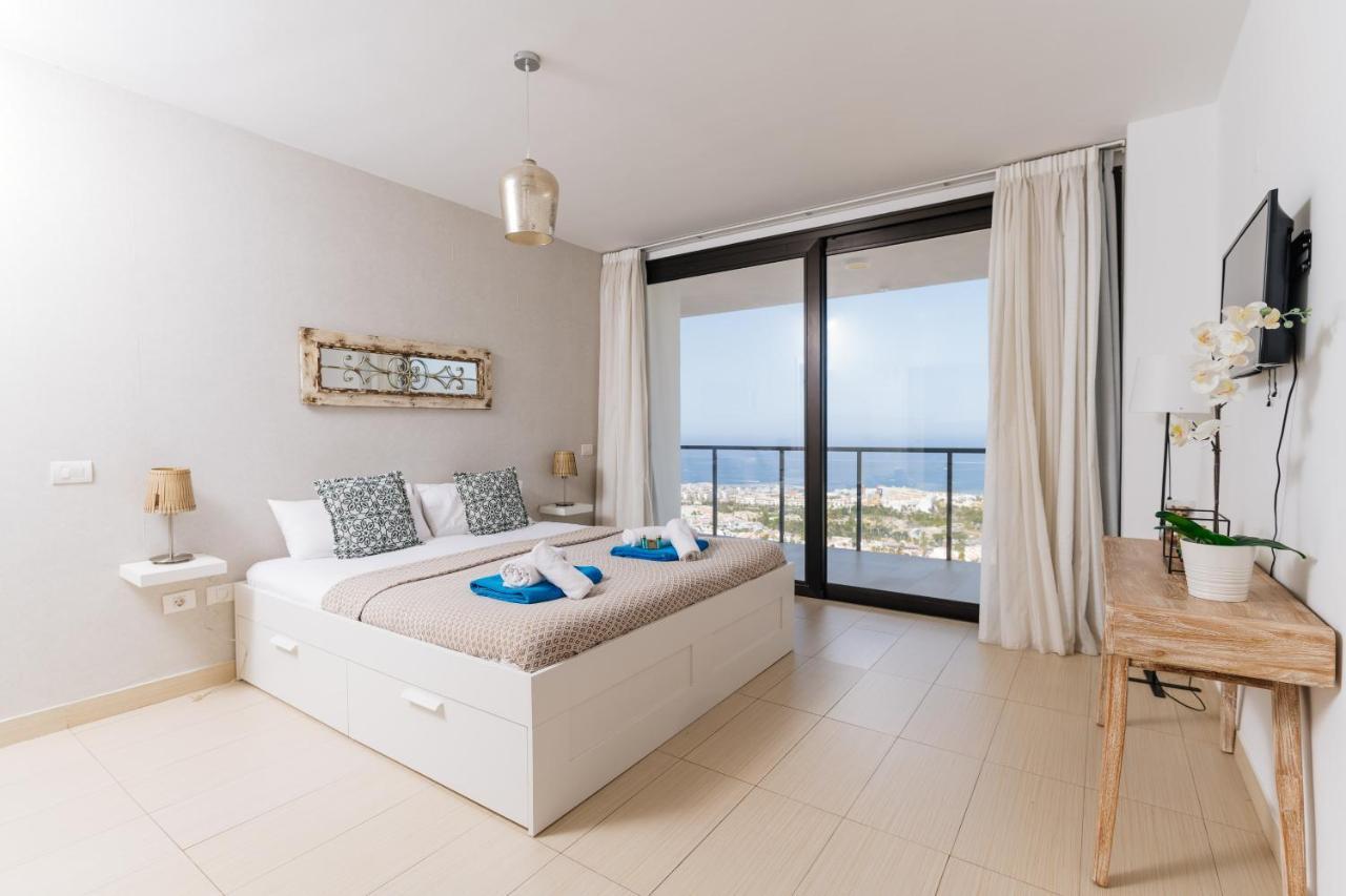 פלאייה דה לאס אמריקס Sunset White Villa - Ocean View, Jakuzzi, Heated Pool, Air-Conditioning, Grill מראה חיצוני תמונה